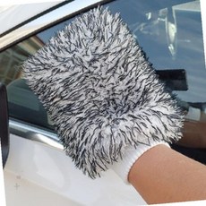 세차용 흡수 버블 장갑 제거 패드 먼지 물 극세사 워시 광택 양면 차량 미트, 상세페이지 참조, 1개