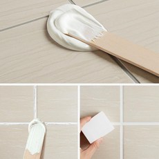 화장실 욕실 타일 틈새 줄눈 보수제 메꾸미 변기테두리 줄눈청소 변기