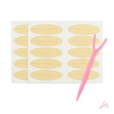 쌍꺼풀 테이프 누드스킨 쌍커플 쌍꺼플 자연스러운 티안나는 스티커 만들기, 누드스킨 기본형