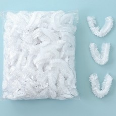 PE保鮮膜套 100只 食品包裝保鮮膜罩, 1個, B8701【一次性保鮮蓋套-100只】