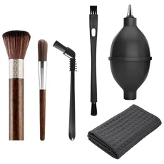 커피 머신 브러시 세트 수동 송풍기 도구 탈착식 커피 메이커 에스프레소 그룹 헤드 청소 브러시 키트 6 개, 01 6pcs