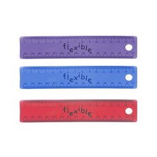 마패드 헬릭스 flexible 구부러지는 자 15cm 스테인자 쇠자 플라스틱자