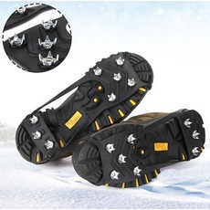 엠에스와이 휴대용 도심형 아이젠 등산 미끄럼방지, 검정