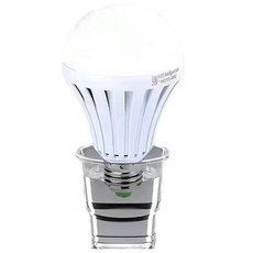 충전 전도 led 전구 매트 자전거 백색광 바이오매스 오픈형 전도전구 골전도 테스트용, 1개, 9. 15W