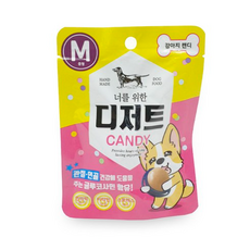 너를위한디저트 강아지캔디 M / L 닭고기, 12g, 1개