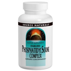 SOURCE NATURALS 磷脂醯絲胺酸綜合軟膠囊, 60顆, 1罐