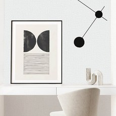 코스모스벽지 아트론 합지 롤벽지, 3414-9 라이트블루