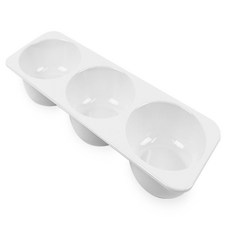 락캠플 병원용 3구반찬그릇 업소용주방용품, 뚜껑