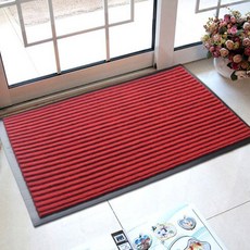 엘홈 다용도 현관발판 발매트 대형 현관매트 바닥매트, 레드_대형, 1개