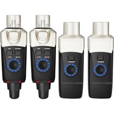 Xvive U3D 스테레오 XLR 플러그온 무선 시스템, U3D Dual Set