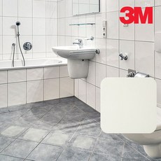 3M 욕실용 논슬립 미끄럼방지 스티커 10x10cm 10매 반투명 타일 욕조 바닥 패드