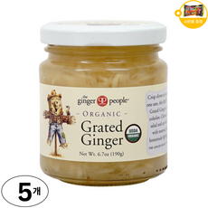 진저 피플 오가닉 그레이트 진저 채썬 생강 사은품 추가증정, 5개, 190g