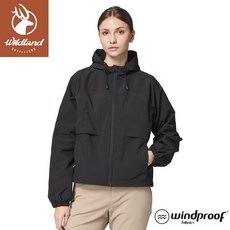 Wildland 荒野 女 山系防風防水短版外套