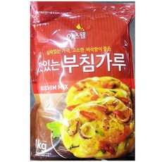 이츠웰 맛있는 부침가루 1kg X 10개 / CJ프레시웨이, 100g