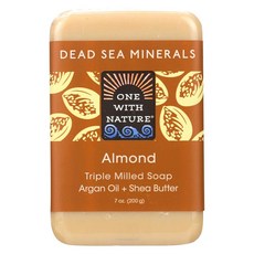 원위드네이쳐 데드 씨 미네랄 트리플 밀드 솝, Almond, 1개, 200g