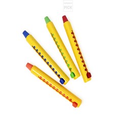 슈퍼리치디자인 레일 크레파스 12색 24색 크래파스