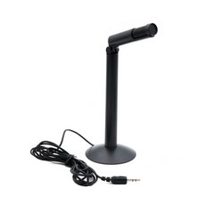 스테레오 노트북용 3.5mm 마이크 AUX PC용 스탠드형 3yo30079Qe, 1개, 단일