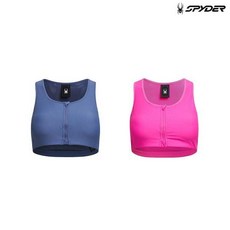 스파이더 여성 러닝 프로웹 지퍼 브라탑 SPHPCNBR282W FMR773 DPO462