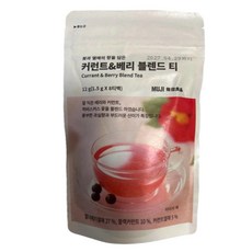 MUJI 꽃과 열매의 향을 담은 피치&로즈힙 블렌드 티, 1개, 1.5g, 8개입