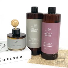 해들일추천샵 차량용 디퓨저 리필오일 세트 미니 차량공병 디퓨저세트, 밤쉘