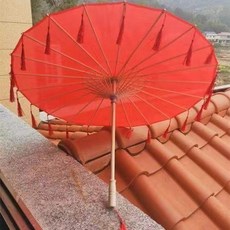 古風漢服流蘇傘舞蹈傘古裝傘演出傘走秀傘裝飾吊頂傘古典傘道具傘 副廠商品