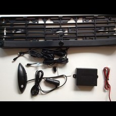 유럽 번호판 주차 센서 프레임 시스템 유로 명판이있는 무선 led