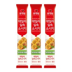 롯데 웰푸드 데일리 실속 어육 소시지 850gX3개 기획, 3개, 850g