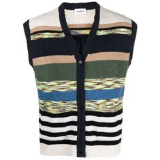 소울랜드 슬로건 프린트 니트 베스트