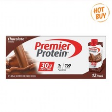 Premier Protein 巧克力風味蛋白質飲品 30g蛋白質 1g糖 160卡路里 325毫升, 1個