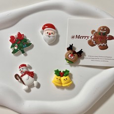 메리 홀리데이 마그넷 세트 (5pcs)