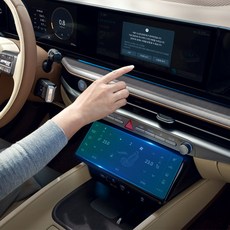 카스타 호환 디올뉴 그랜저 GN7 기스방지 악세사리 네비게이션 액정보호 필름 용품, 공조기(세트아님), 3GB