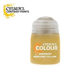 【Citadel】對比漆 Ironjawz Yellow (18ml)模型專用漆 輕鬆上色 鮮明色彩, 1個