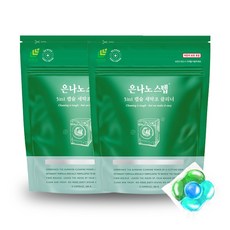 은나노스텝 3in1 캡슐 세탁조 클리너 12개입, 14g, 24개