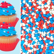 스프링클 데코 애국적인 7월 4일 독립 기념일 메모리얼 노동 Sprinkle Deco Patriotic 4th of July Independence Day Memorial labo, 1개