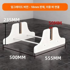 세라믹 스탠드 전시대 견본대 회전 책장형 견본랙 판넬, 1개, 화이트 1.8 슬롯 5.0 4.8cm미만문용