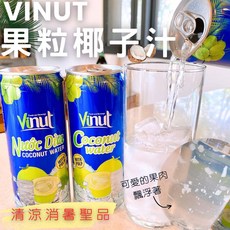 Vinut 果粒椰子汁 325ml, 1個, 12罐