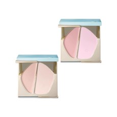 Timage彩棠 雙拼高光 新版 一體盤 高光修容盤 啞光高光 立體提亮 修飾臉部遮淚溝法令紋, 03膨脹色(新版), 1個