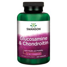 SWANSON 斯旺森 氨基葡萄糖軟骨素膠囊, 1組, 200顆