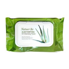 엔프라니 네추어비 알로에 오일 클렌징 티슈 60매, 1개, 60매입