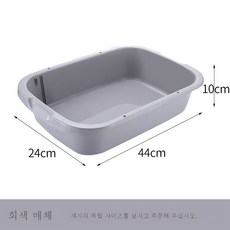 고양이 모래 대야 고양이 바구니 전용 실내 고양이 화장실 냄새 방지 대형 고양이 모래 대야 고양이 모래 삽 고양이 둥지 고양이 대야, 색깔2_JIA카/세트없음:고양이대만, 1개