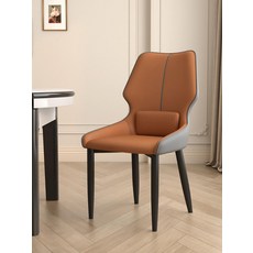 월넛 원목다리 회전의자 편한 등받이 인테리어 식탁의자, 4. 블루