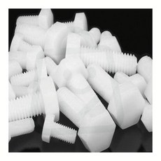 위라이즈 플라스틱육각볼트 M4 M5 M6 M8, 23) PVDF/6X25/10개