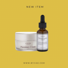 셀레스 태반앰플 태반크림 피부과 재생 미백 진정, 1개, 50ml, 셀레스 태반앰플+셀레스 태반크림