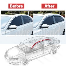 마쓰다 cx-30 용 윈도우 바이저 자동차 레인 가드 디플렉터 차양 트림 커버 외부 스타일링 액세서리 2020
