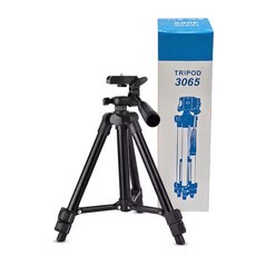 3단 카메라 삼각대 360도 회전, 1개, 블랙