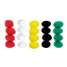 착한장터 뿅뿅이 50mm 뿅뿅이대용량, 검정