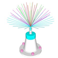 광섬유나뭇가지 나만의나무꾸미기 LED광섬유나무만들기 10인세트