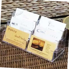 명함보관함 스탠드형 명함 꽂이 8단 명함홀더 3단명함꽂이, 본상품