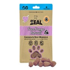 ZEAL 真致 紐西蘭犬貓天然凍乾零食 100g - 放牧羊肉鹿肉口味，無穀低敏, 雞+羊, 1個