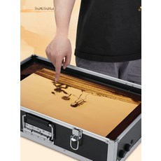 초보자용 샌드박스 색모래 만들기 성인 전문 공연용, 1개, 16 9 뚜껑 있음 바퀴 포함 스탠드 포함